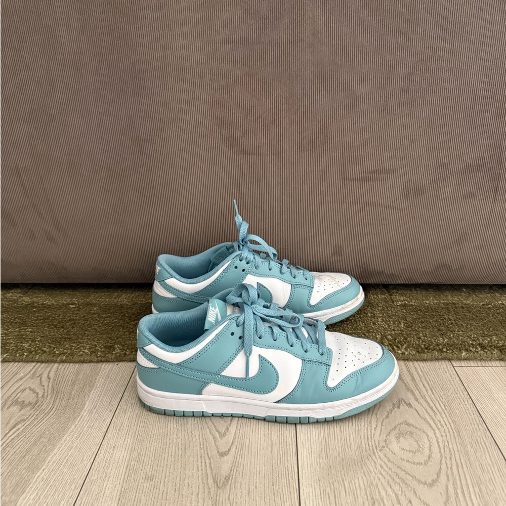 Nike Blue and White Sneakers